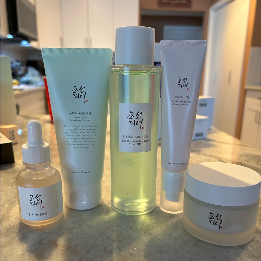 Korean glass skin starter kit